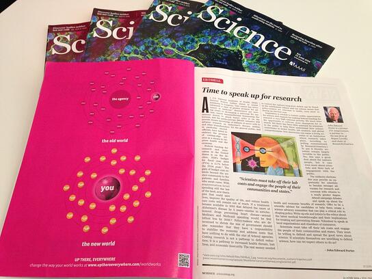 UP changing the way the world works Ad Science Magazine