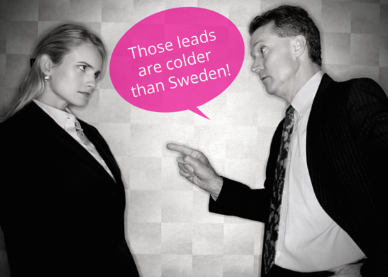 Those leads are colder than Sweden - lead generation