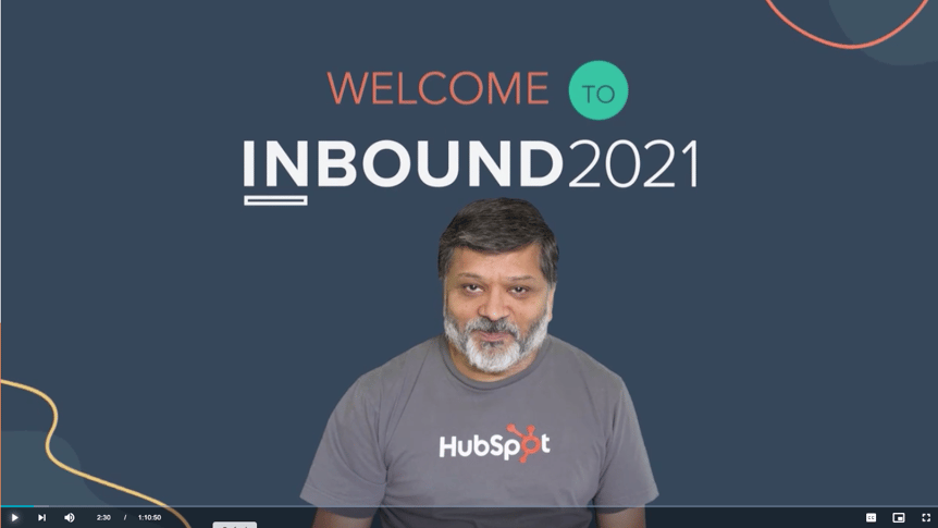 Inbound 2021 Darmesh