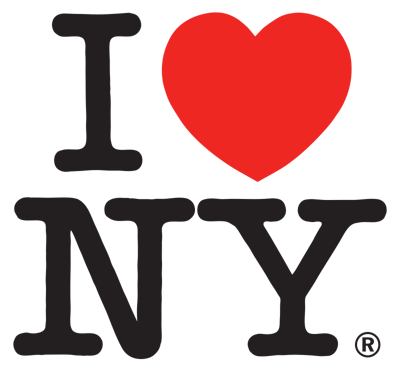 Milton Glaser's I heart New York might be the world's most plagiarised logotype.