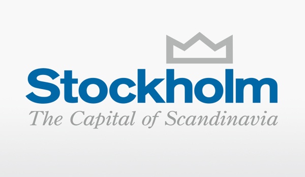 Stockholm the capital of Scandinavia logo
