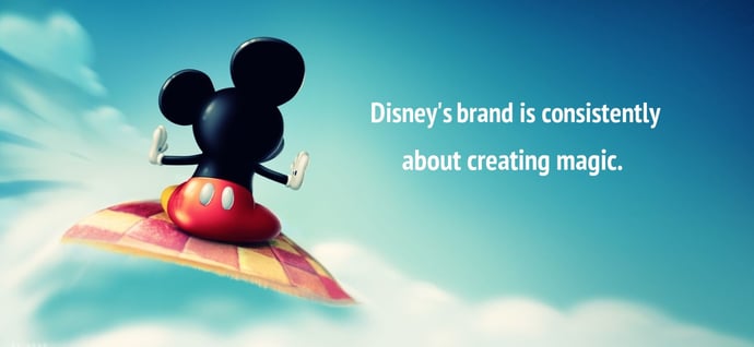 creating consistent brands images Disneys brand about creating magic