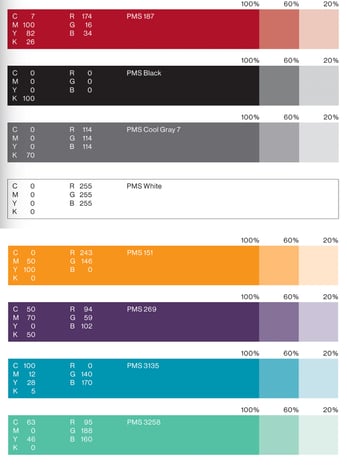 What does your brand's color palette communicate?