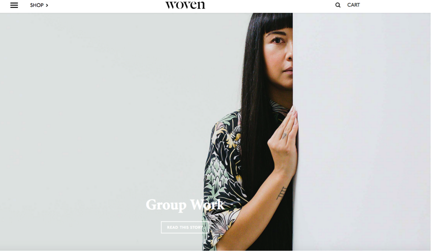 woven magazine