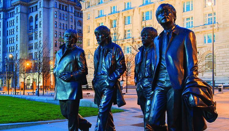 beatles statue