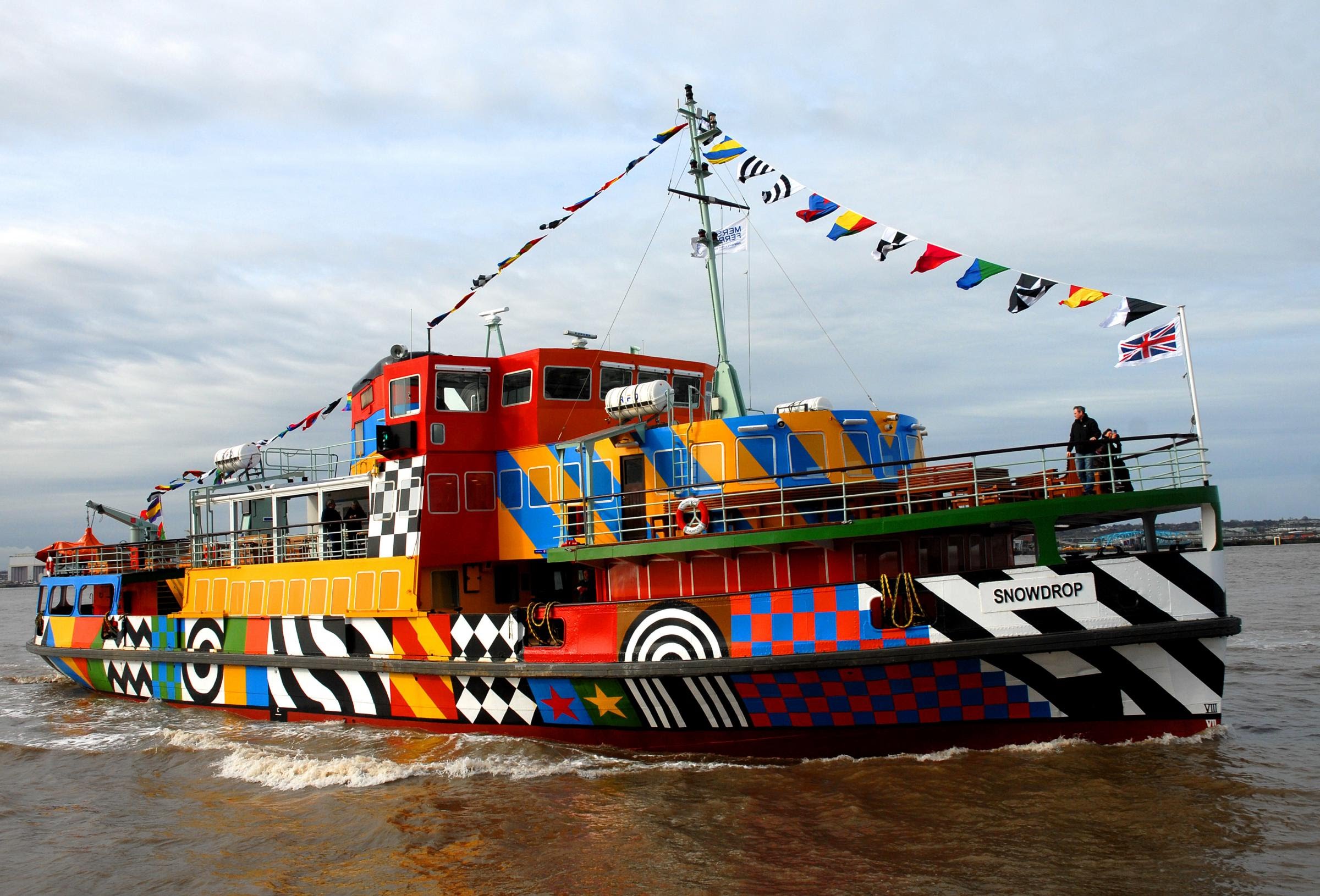 razzle dazzle mersey ferry